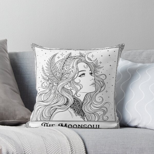 Item preview, The Moonsoul Tarot Card Neo Gothic Dark Academia Anime designed and sold by The Cozy Chapter.
