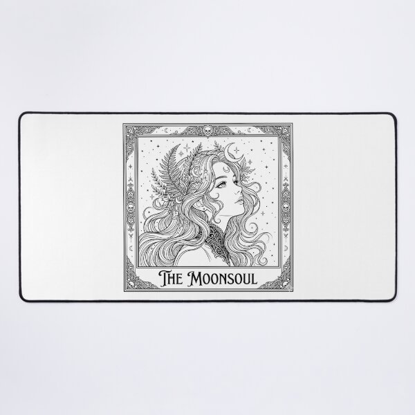 Item preview, The Moonsoul Tarot Card Neo Gothic Dark Academia Anime designed and sold by The Cozy Chapter.
