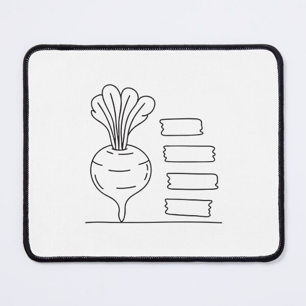 Item preview, Turnip Beside Handwritten Vegetable Labels designed and sold by rasagamastore.