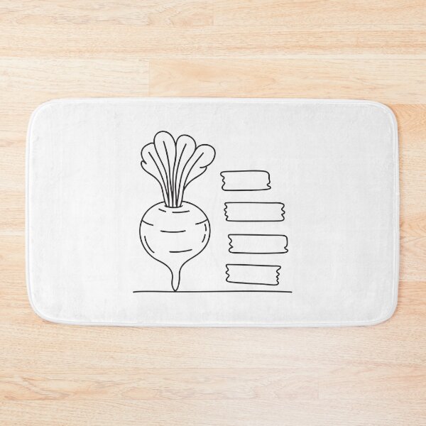 Item preview, Turnip Beside Handwritten Vegetable Labels designed and sold by rasagamastore.