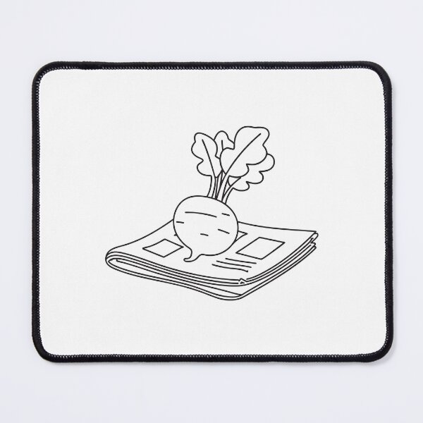 Item preview, Fresh Turnip on Newspaper Sheet designed and sold by rasagamastore.