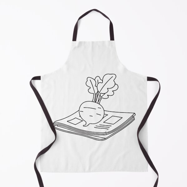 Item preview, Fresh Turnip on Newspaper Sheet designed and sold by rasagamastore.