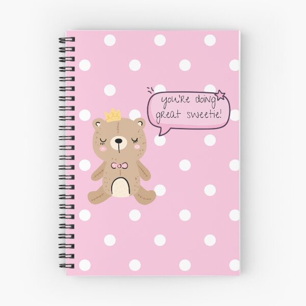 Item preview, youre doing great sweetie positive quote cute bear  designed and sold by pasteldreams26.