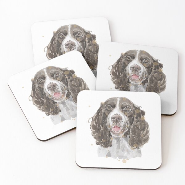 Item preview, Spaniel Dog Artwork designed and sold by NguyenKatie.