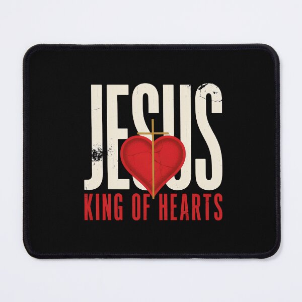 Item preview, Jesus King of Hearts — Christian Faith Cross Playing Card Religious Gift designed and sold by DONT ASK CLUB.