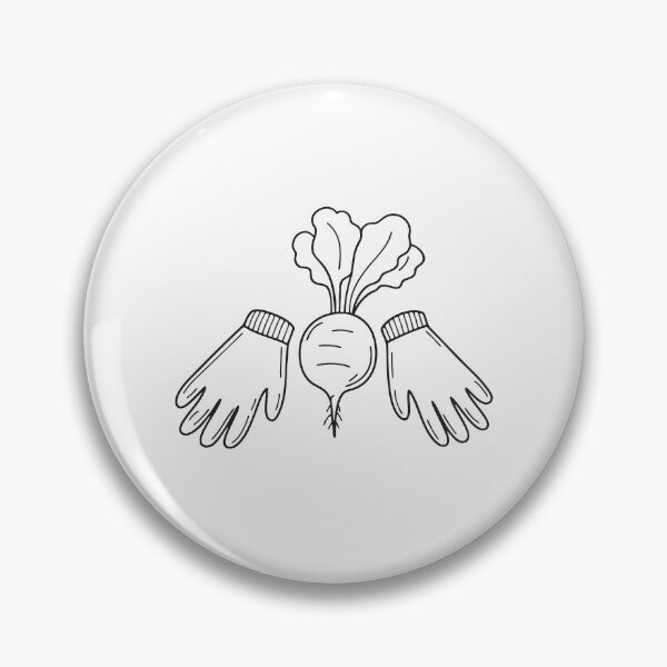 Item preview, Turnip Beside Muddy Gardening Gloves designed and sold by rasagamastore.