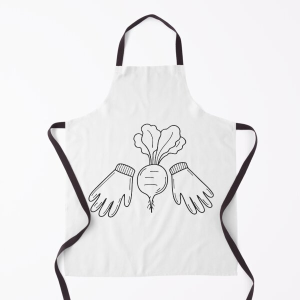 Item preview, Turnip Beside Muddy Gardening Gloves designed and sold by rasagamastore.