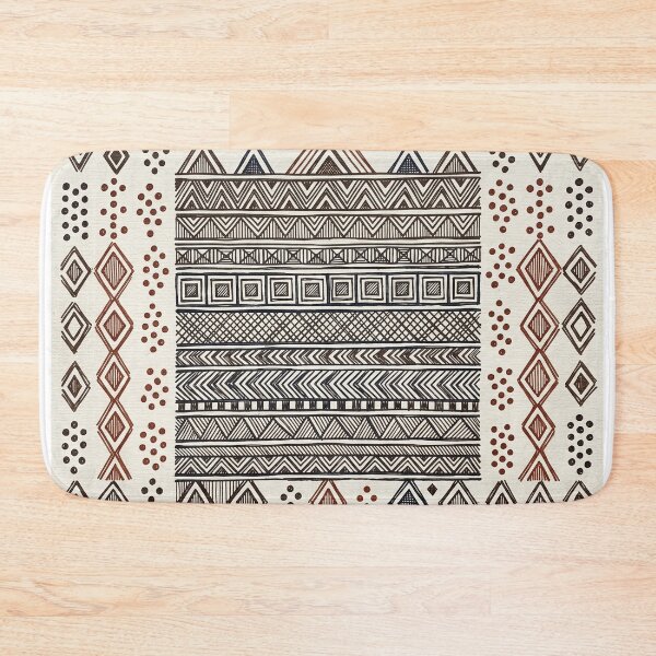 Item preview, The Maabo's Geometry: Traditional Fulani Pattern Print designed and sold by FreiherrPK.