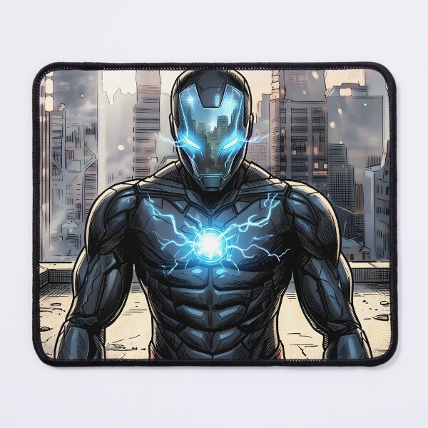 Item preview, Iron Man Cyber Armor Neon Reactor Art designed and sold by PowerArtUa.
