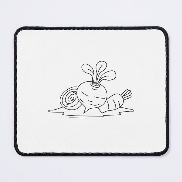 Item preview, Turnip Among Root Vegetables in Soil designed and sold by rasagamastore.