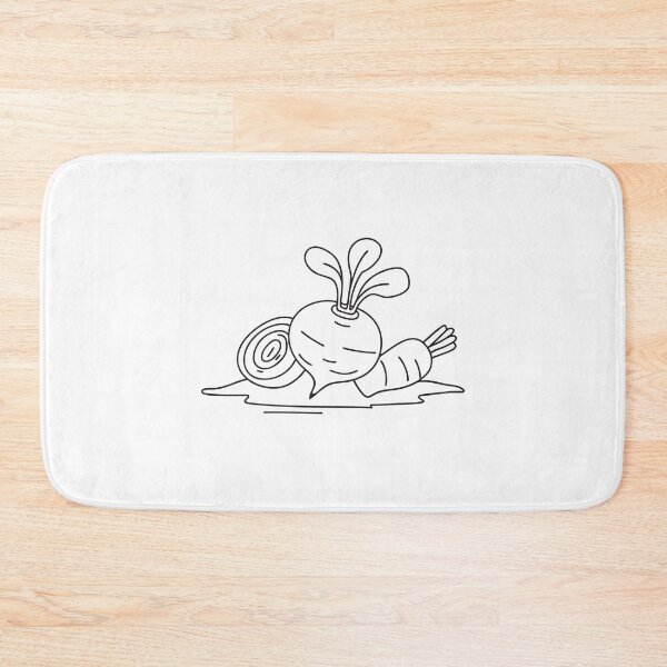 Item preview, Turnip Among Root Vegetables in Soil designed and sold by rasagamastore.