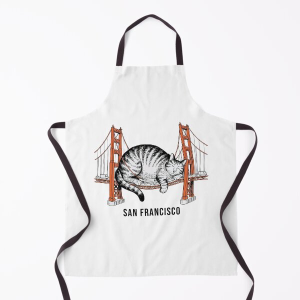 Item preview, Cat San Francisco Golden Gate Bridge Cat Lover designed and sold by studio-ssaam.