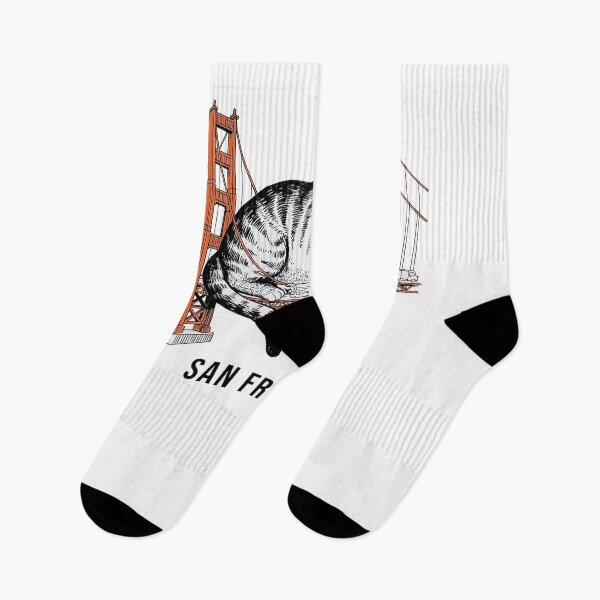 Item preview, Cat San Francisco Golden Gate Bridge Cat Lover  designed and sold by studio-ssaam.