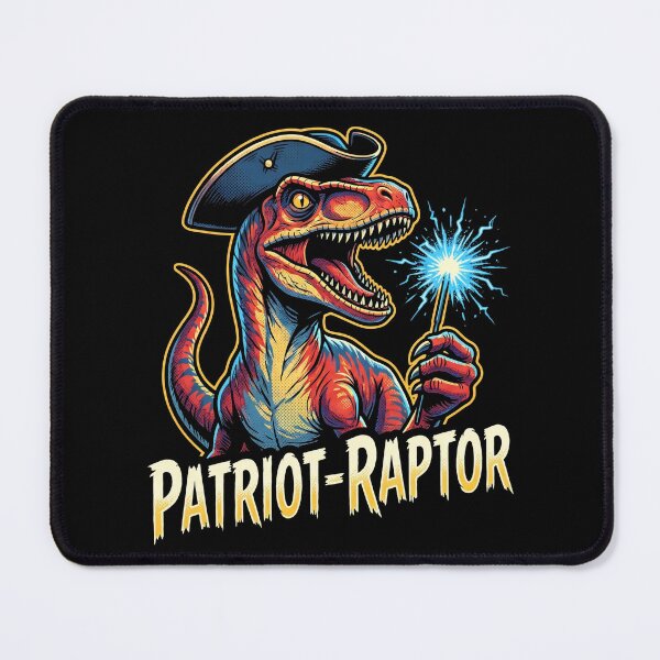 Item preview, Patriot Raptor Funny Dinosaur 4th of July designed and sold by TeNovaStudio.