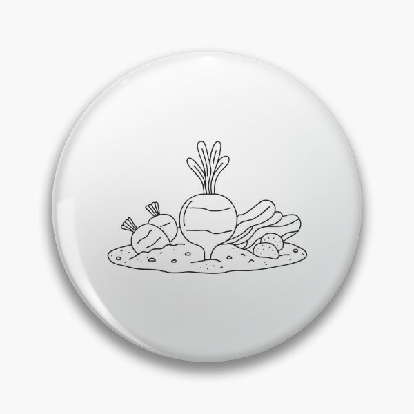 Item preview, Turnip Near Freshly Harvested Root Vegetables designed and sold by rasagamastore.