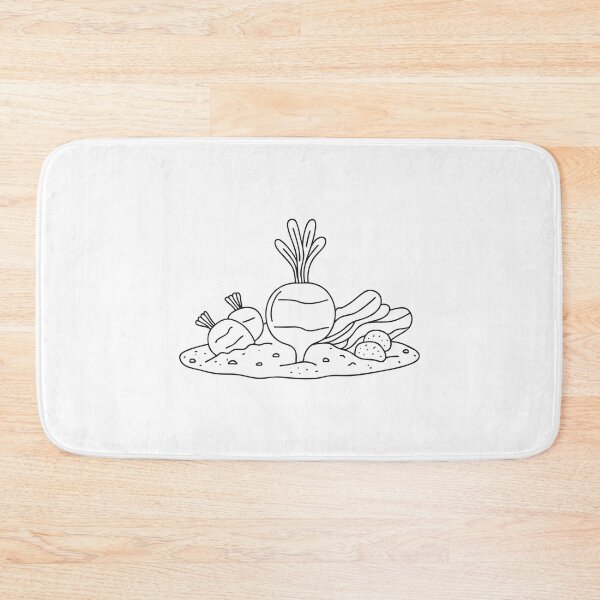 Item preview, Turnip Near Freshly Harvested Root Vegetables designed and sold by rasagamastore.