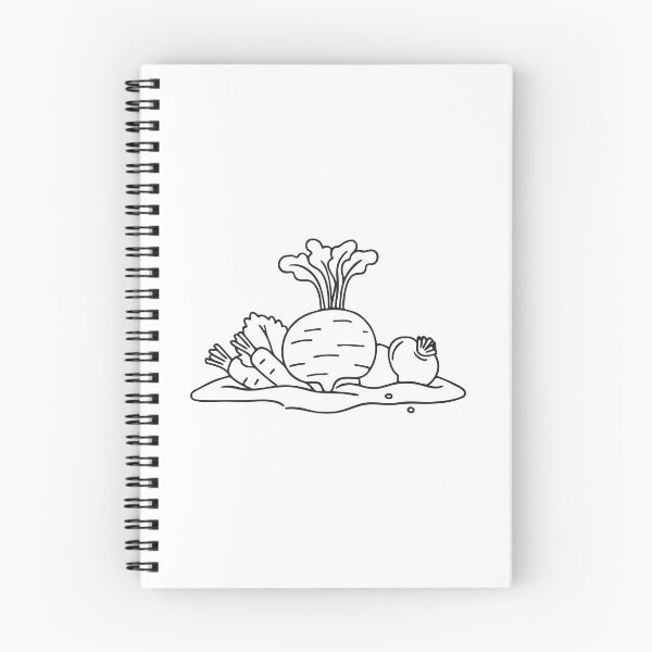 Item preview, Turnip on Soil with Root Vegetables designed and sold by rasagamastore.