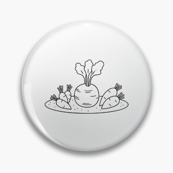 Item preview, Turnip Among Root Crops on Muddy Soil designed and sold by rasagamastore.