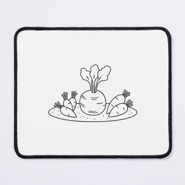 Item preview, Turnip Among Root Crops on Muddy Soil designed and sold by rasagamastore.