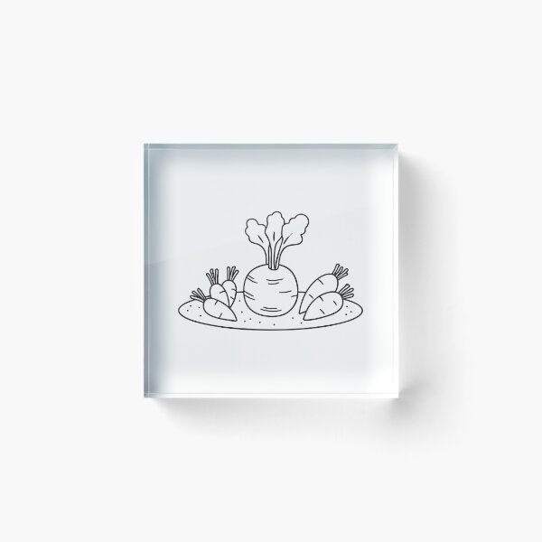 Item preview, Turnip Among Root Crops on Muddy Soil designed and sold by rasagamastore.