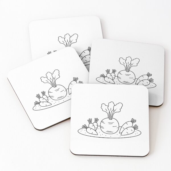 Item preview, Turnip Among Root Crops on Muddy Soil designed and sold by rasagamastore.