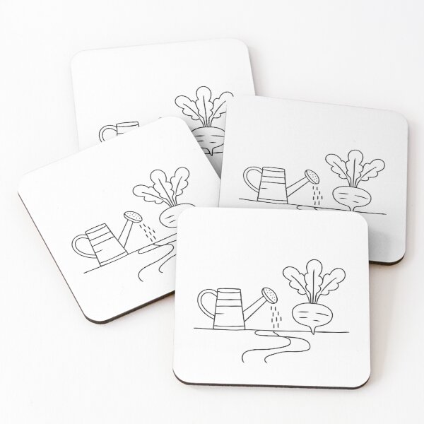 Item preview, Turnip Near Watering Can on Garden Path designed and sold by rasagamastore.