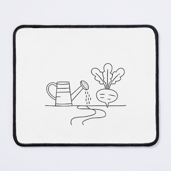 Item preview, Turnip Near Watering Can on Garden Path designed and sold by rasagamastore.