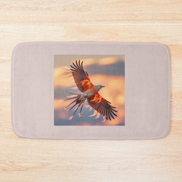 Item preview, BIRD WITH FIRE ON WINGS designed and sold by Catalina Kate.