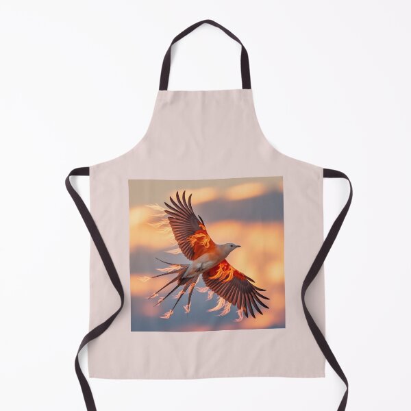 Item preview, BIRD WITH FIRE ON WINGS designed and sold by Catalina Kate.