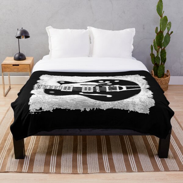 Item preview, Graffiti Retro Guitar Silhouette designed and sold by PILANTROP.