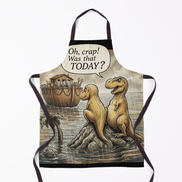 Item preview, Funny Dinosaur Noah's Ark Was That Today Extinction Humor designed and sold by haitrieuic96.