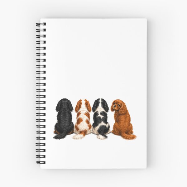 Item preview, Ruby Cavalier King Charles Spaniel Watercolor Art | Cute Dog Illustration designed and sold by SakuraWaStyle.