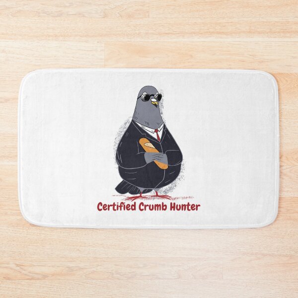 Item preview, Certified Crumb Hunter Pigeon – Powered by Bread designed and sold by FMproject.
