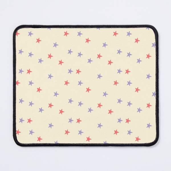 Item preview, Red and Indigo Stars Pattern designed and sold by The Innocent Ghost Project.