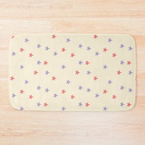 Item preview, Red and Indigo Stars Pattern designed and sold by The Innocent Ghost Project.