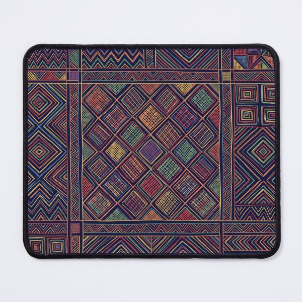 Item preview, Sahelian Paranoia: Traditional Fulani Geometric Pattern Print designed and sold by FreiherrPK.