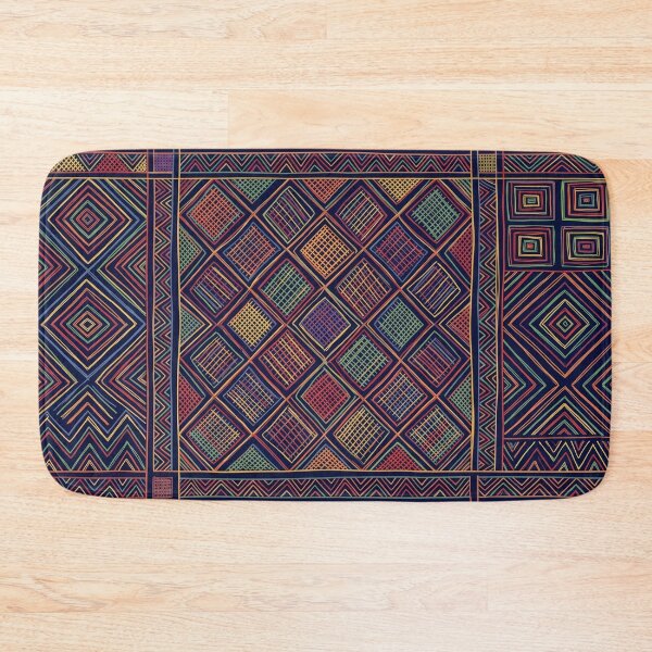 Item preview, Sahelian Paranoia: Traditional Fulani Geometric Pattern Print designed and sold by FreiherrPK.