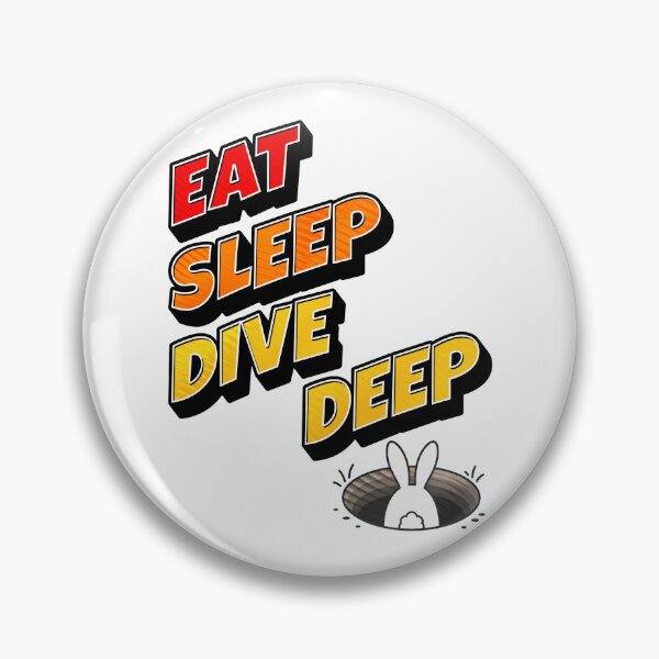Item preview, Eat Sleep Dive Deep Funny Curious Mind Gift T-Shirt for Researchers and Overthinkers designed and sold by lenalenspod.
