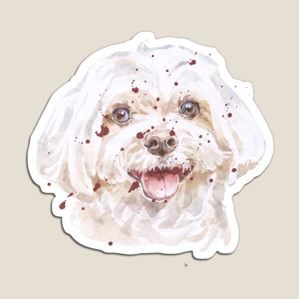 Item preview, White Maltese Smile designed and sold by NguyenKatie.