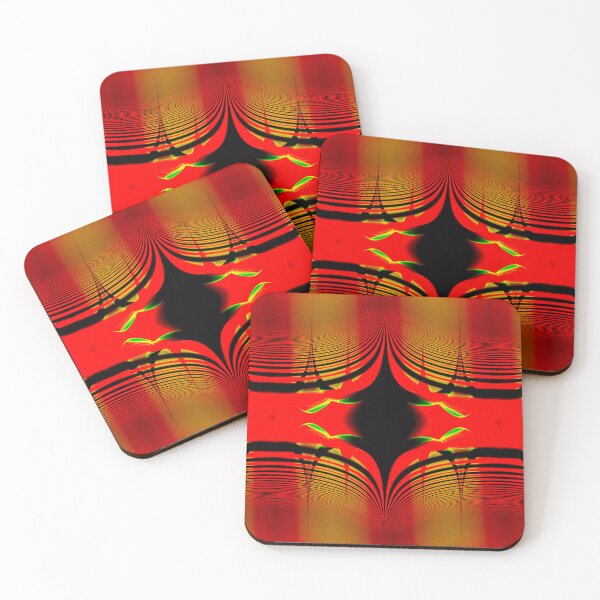 Item preview, Abstract Pattern "Red-orange" designed and sold by Gluecknika.