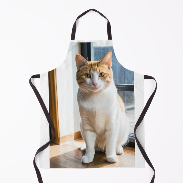 Item preview, Animals - Ginger and White Cat, Majestic Gaze and Green Eyes designed and sold by DoodyPets.