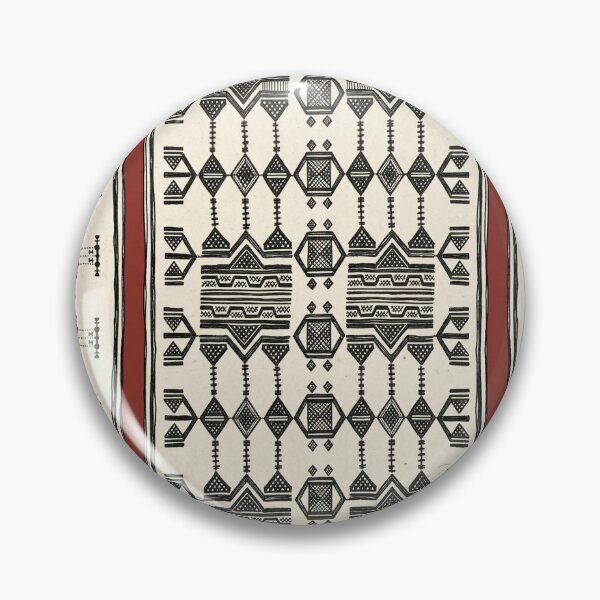 Item preview, Heavy Wool and Paranoia: Fulani Khasa Geometric Print designed and sold by FreiherrPK.