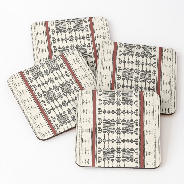 Item preview, Heavy Wool and Paranoia: Fulani Khasa Geometric Print designed and sold by FreiherrPK.
