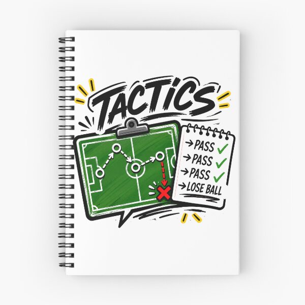 Item preview, Soccer Tactics Coach Funny Football designed and sold by MonkiFlipp.