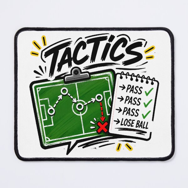 Item preview, Soccer Tactics Coach Funny Football designed and sold by MonkiFlipp.