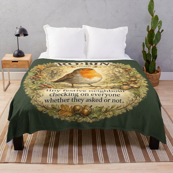 Item preview, Robin Definition Woodland Badge designed and sold by ChirpInc.