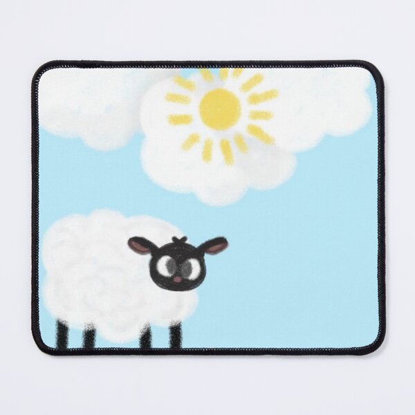 Item preview, simple sheep designed and sold by ChloesWhimsicalThings .