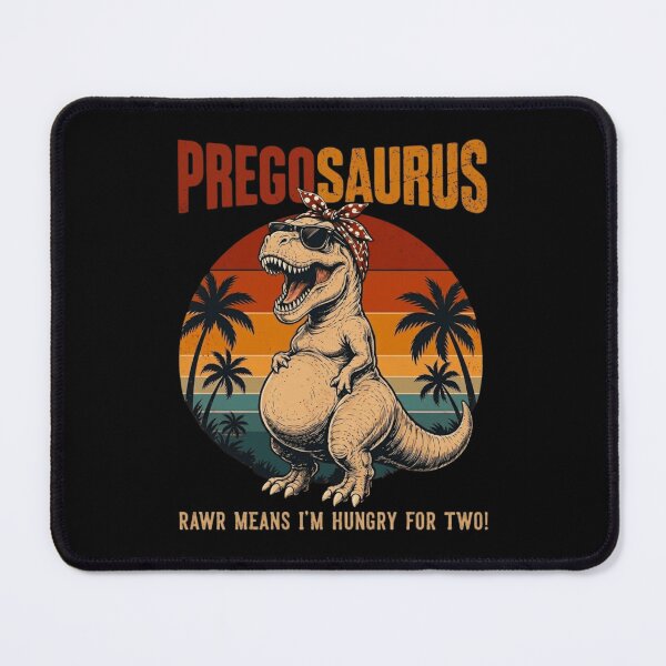 Item preview, Pregosaurus Rawr Means I'm Hungry For Two Vintage T-Rex Maternity designed and sold by haitrieuic96.