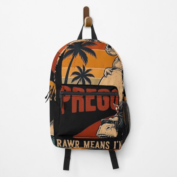 Item preview, Pregosaurus Rawr Means I'm Hungry For Two Vintage T-Rex Maternity designed and sold by haitrieuic96.