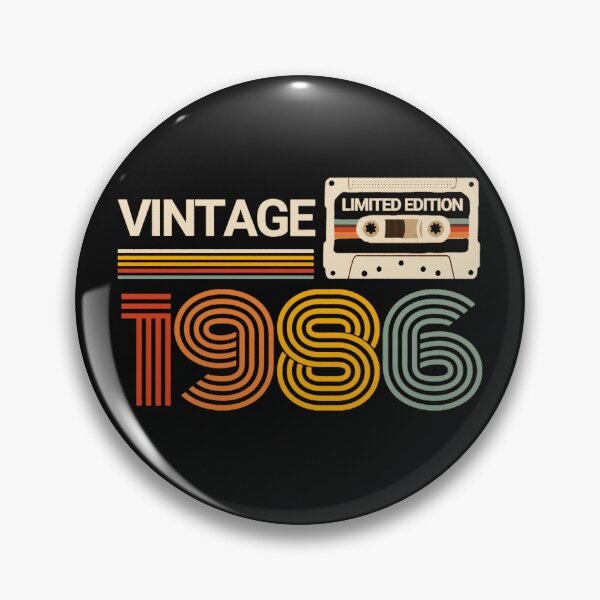 Item preview, Vintage Limited Edition 1986 Birthday Born Eighties designed and sold by AmaXONIC.